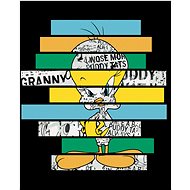 Zuty - Tweety newspaper (looney tunes), 40×50 cm, stretched canvas on frame - Painting by Numbers