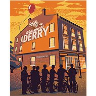 Zuty - Welcome to Derry (it), 40×50 cm, stretched canvas on frame - Painting by Numbers