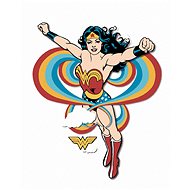 Zuty - Wonder woman rainbow II, 40×50 cm, stretched canvas on frame - Painting by Numbers