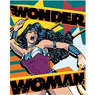 Zuty - Wonder woman screaming poster, 40×50 cm, stretched canvas on frame - Painting by Numbers