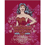 Zuty - Wonder woman poster red, 40×50 cm, off canvas on frame - Painting by Numbers
