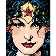 Zuty - Wonder woman comic book cover, 40×50 cm, off canvas on frame - Painting by Numbers