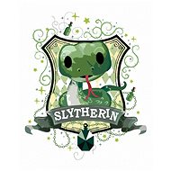 Zuty - Slytherin (harry potter), 40×50 cm, stretched canvas on frame - Painting by Numbers