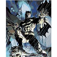 Zuty - Batman in the rain, 40×50 cm, stretched canvas on frame - Painting by Numbers