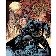 Zuty - Batman, poison IVy and catwoman, 40×50 cm, stretched canvas on frame - Painting by Numbers