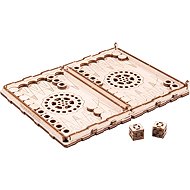 WOODEN CITY 3D puzzle hra mini Backgammon - 3D Puzzle