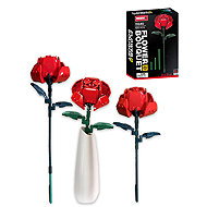 Woma Flowers - Rose, 125 Pieces - Building Set