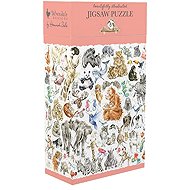 Wrendale Designs Puzzle Zoo - Jigsaw Puzzle