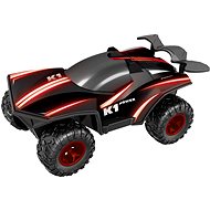 Wiky Off-road, glowing, smoking RC car with remote control 30 cm - Remote Control Car