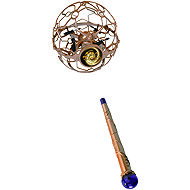 WIKY Flying ball with magic wand RC remote control 13 cm - Game Set