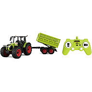 WIKY Claas Tractor with tow RC remote control 43,6 cm - RC Tractor