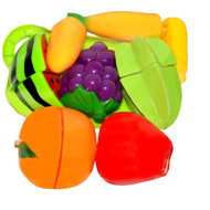 Wiky Fruit slicers, 8 pcs - Toy Kitchen Food