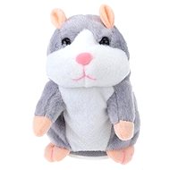 Zaparkorun Interactive talking hamster, grey - Soft Toy