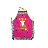 FORBYT Children's Pink Cat Kitchen Apron 60 × 50 cm - Children's Apron