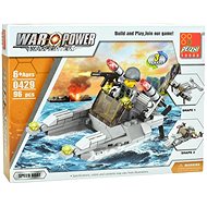 War Power Speedboat 96 pieces - Building Set