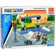 City Police City guard motorbike 96 pieces - Building Set