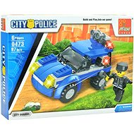 City Police City guard car 97 pieces - Building Set