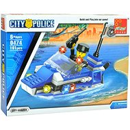City Police City Guard Boat 101 pieces - Building Set