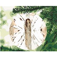 Angel on the Tree 2 (Haley Bush), 80×100 cm, without frame and without canvas shut off - Painting by Numbers