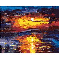 Colorful sunset - Painting by Numbers