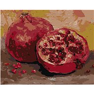Pomegranate, 40×50 cm, without frame and without canvas shut off - Painting by Numbers
