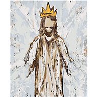 Jesus (Haley Bush), 40×50 cm, stretched canvas on frame - Painting by Numbers