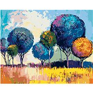 Deciduous forest - Painting by Numbers