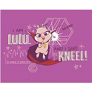 Lulu the Evil Genius (DC League of Super Pets), 40×50 cm, unframed and without canvas - Painting by Numbers
