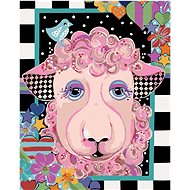 Sheep (Jonna James), 40×50 cm, without frame and without canvas shut off - Painting by Numbers
