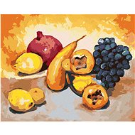 Fruit, 40×50 cm, stretched canvas on frame - Painting by Numbers