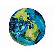 Planéta Zem, 80 × 100 cm, bez rámu a bez napnutia plátna - Maľovanie podľa čísel