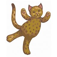 Plush Jaguar (Sue Ellen Brown), 40×50 cm, without frame and without canvas shut off - Painting by Numbers
