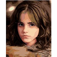 Portrait of Hermione with a stern look (Harry Potter), 40×50 cm, without frame and without canvas sh - Painting by Numbers