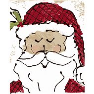 Santa 2 (Haley Bush), 40×50 cm, without frame and without canvas shut off - Painting by Numbers