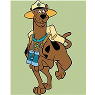 Scooby ranger (Scooby Doo), 40×50 cm, without frame and without canvas - Painting by Numbers