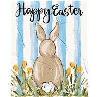 Easter Rabbit (Haley Bush), 40×50 cm, unframed and without canvas shut off - Painting by Numbers