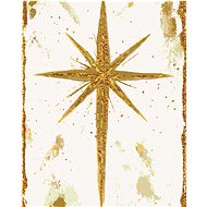 Golden Star (Haley Bush), 40×50 cm, unframed and without canvas shut off - Painting by Numbers
