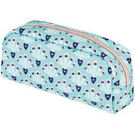 HERLITZ with one zipped compartment - Peacock - School Case