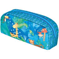 HERLITZ with one zipped compartment - Safari - School Case