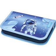 HERLITZ full, 2 flaps - Kosmonaut - Pencil Case