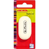 HERLITZ oval, white - Rubber