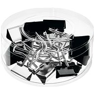 HERLITZ JustBlack 3 sizes, 2 colours - pack of 12 - Document Clip