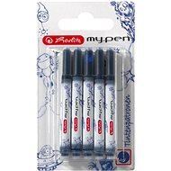 HERLITZ my. pen inkjet, blue - pack of 5 - Replacement Soda Charger