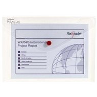 HERLITZ with print A5, TIM 250, transparent - Document Folder