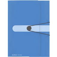 HERLITZ easy orga with eraser, A4, PP, baltic - Document Folder