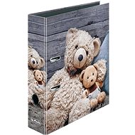 HERLITZ A4 80mm Laminated Teddy Bears - Arch Folder