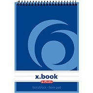 HERLITZ A6, 50 sheets, lined, blue - Notepad