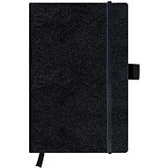 HERLITZ A5, 96 sheets, lined, Classic black - Journal