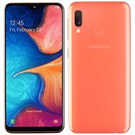 Samsung Galaxy A20e narancsszín - Mobiltelefon