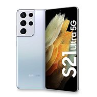 Samsung Galaxy S21 Ultra 5G 128GB stříbrná - Mobilní telefon